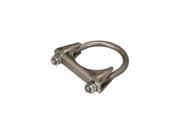 AP EXHAUST PRODUCTS APEH500 CLAMP EXTRA HEAVY DUTY 5IN 3 8IN U BOLT W 11 GA. SADDLE