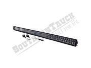SOUTHERN TRUCK STL72054 54IN LED LIGHT BAR STR DBL ROW COMBO FLOOD BEAM 312W DT HARNESS 79900 25 920