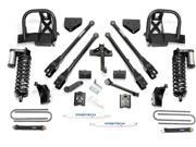 FABTECH MOTORSPORTS FABK2138B kit 6IN 4LINK SYS W BLK 4.0 C O and PERF RR SHKS 2011 FORD F250 4WD