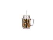 SPOONTIQUES 17971 TREE CAMO MASON JAR 18 OZ.