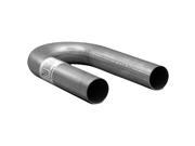 AP EXHAUST PRODUCTS APE320466CB PREBENT PIPE CHERRY BOMB 180DEGREE U PIPE 2.50IN 2.50IN X 9IN