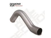 DIAMOND EYE PERFORMANCE DEP261005 TAILPIPE 2ND SECTION 4IN; 409 SS STEEL 1994 EARLY 2007 DODGE 5.9L CUMMINS