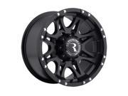 RACELINE RCL981-68060 RAPTOR BLACK 16X8 6X5.5 0mm RACELINE RCL981-68060 RAPTOR BLACK 16X8 6X5.5 0mm