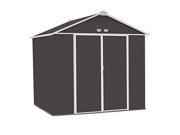ARROW SHEDS ASIEZ8772HVCCCR EZ 8X7, HIGH GABLE, 72 IN WALLS, VENTS CHARCOAL and CREAM ARROW SHEDS ASIEZ8772HVCCCR EZ 8X7, HIGH GABLE, 72 IN WALLS, VENTS CHARCOAL and CREAM