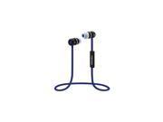 MobileSpec MBS11104 Bluetooth Wireless Earbuds with In-Line Mic Blue/Black MobileSpec MBS11104 Bluetooth Wireless Earbuds with In-Line Mic Blue/Black