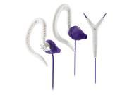 Yurbuds by JBL Focus 400 for Women Sport Earphones Earbuds iPhone Mic Volume Purple