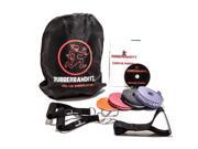 Deluxe Mobile Travel Gym Resistance Exercise Band Package Kit Set
