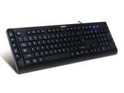 A4tech KD 600L Ultra Slim LED Illuminated Keyboard One Touch Hotkeys Laser Engraved Keys with UV Coating