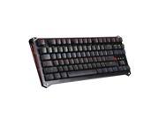 Bloody LED B830 Compact Gaming Mechanical Keyboard with LK LightStrike Optic Blue Switch Light Strike 0.2ms Water Resistaence and Swift Response Black