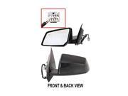 Depo 335 5445L3Elh Replacement Driver Power Side Mirror For Chevy Traverse