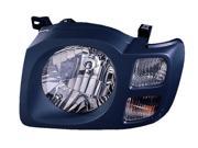 Eagle Eyes DS540 B101L Driver Side Replacement Headlight For Nissan Xterra