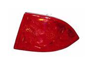 Eagle Eyes GM402 B000R Passenger Side Replacement Tail Light For Buick Lucerne