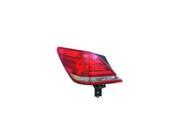 Replacement TYC 11 6134 90 Passenger Side Tail Light For 08 09 Toyota Avalon