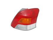 Eagle Eyes TY1094 U000R Passenger Side Replacement Tail Light For Toyota Yaris