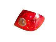 Eagle Eyes TY666 U100R Passenger Side Replacement Tail Light For Toyota Corolla