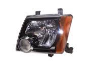Replacement TYC 20 6702 90 1 Driver Side Headlight For 09 10 Nissan Xterra