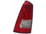 Replacement TYC 11 5972 91 Driver Side Tail Light For 03 06 Ford Focus FO2800192