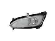 Replacement TYC 19 6034 00 1 Driver Side Fog Light For 13 16 Hyundai Santa Fe
