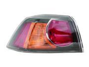 Replacement Depo 314 1925L AS2C Driver Tail Light For 2010 Mitsubishi Lancer