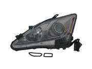 Replacement TYC 20 6824 01 1 Driver Headlight For Lexus 06 08 IS350 06 08 IS250