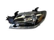 Replacement Depo 314 1145L AS2 Driver Headlight For 03 06 Mitsubishi Outlander