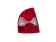 Replacement TYC 11 5950 01 Driver Side Tail Light For 00 05 Volkswagen Passat