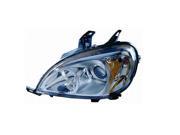 Replacement Depo 340 1104L AS Left Headlight For Mercedes Benz ML350 ML320 ML500