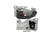 Replacement Depo 314 50004 066 Inner Rear Left Gray Door Handle For 94 06 Galant