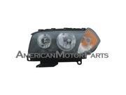 Replacement TYC 20 6970 00 Driver Side Headlight For 04 06 BMW X3