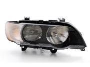 Replacement TYC 20 6691 90 Passenger Side Headlight For 00 03 BMW X5 63126930216
