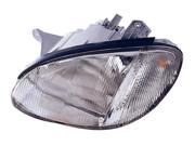 Replacement Depo 321 1115L AS Driver Side Headlight For 99 01 Hyundai Sonata