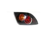 Replacement Depo 216 1984L AQ Driver Side Tail Light For 07 09 Mazda 3 MA2804106