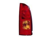 Replacement Depo 315 1951L AS YR Driver Side Tail Light For 99 00 Nissan Quest