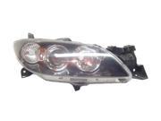 Replacement Depo 316 1132L USH2 Driver Side Headlight For 04 06 Mazda 3