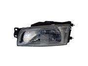 Replacement Depo 314 1104L AS Driver Side Headlight For 93 01 Mitsubishi Mirage
