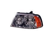 Replacement Depo 331 1189L ASH Driver Side Headlight For 98 08 Lincoln Navigator