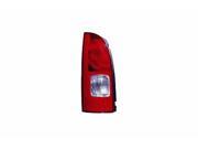 Replacement Depo 315 1951R AS CR Passenger Tail Light For 01 02 Nissan Quest