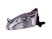Replacement Depo 332 1187R AS Passenger Side Headlight For 98 02 Chevrolet Prizm