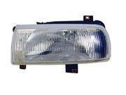 Replacement TYC 20 5066 00 1 Driver Side Headlight For 93 10 Volkswagen Jetta