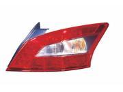 Replacement TYC 11 6581 00 Passenger Side Tail Light For 09 11 Nissan Maxima