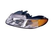 Replacement Vision DG10081B1L Left Headlight For Voyager Caravan Town Country