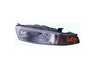 Replacement Vision MB10081A1L Driver Side Headlight For 99 01 Mitsubishi Galant