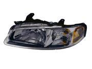 Replacement Vision NS10087A1L Driver Side Headlight For 00 01 Nissan Sentra