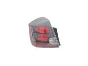 Replacement Depo 315 1958L AF2 Driver Side Tail Light For 07 09 Nissan Sentra