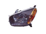Replacement Depo 312 1153L AS2 Driver Side Headlight For 01 03 Toyota RAV4