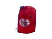 Replacement Depo 316 1913R AS Passenger Side Tail Light For 02 03 Mazda MPV