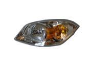 Replacement Vision CV10097A1L Left Headlight For 05 10 Cobalt 05 06 Pursuit