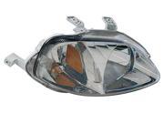 Replacement Depo 317 1116R US Passenger Side Headlight For 99 00 Honda Civic
