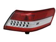 Replacement TYC 11 6329 00 1 Passenger Side Tail Light For 10 11 Toyota Camry