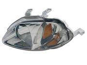 Replacement Vision HD10085A3L Driver Side Headlight For 98 00 Honda Civic